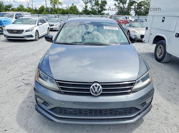 3VWDB7AJXJM206577 2018 VOLKSWAGEN JETTA Серый 