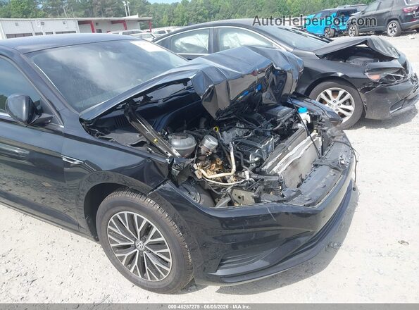 3VWE57BU0KM259505 2019 VOLKSWAGEN JETTA Black წინა ხედი