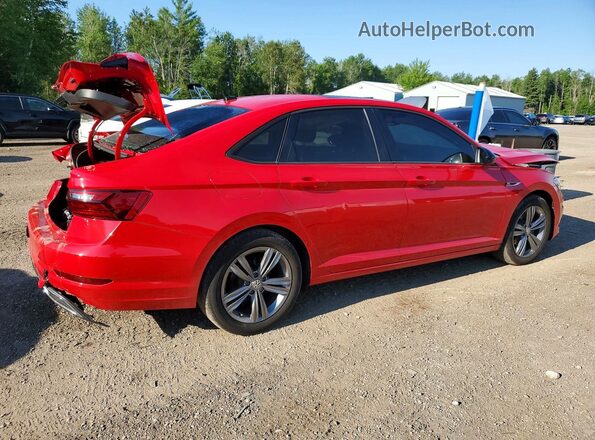 3VWE57BU0MM073756 2021 VOLKSWAGEN JETTA Red Задня права чверть