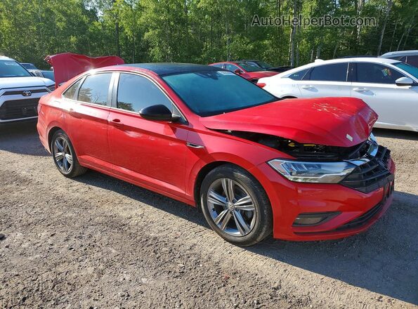 3VWE57BU0MM073756 2021 VOLKSWAGEN JETTA Red Передня права чверть