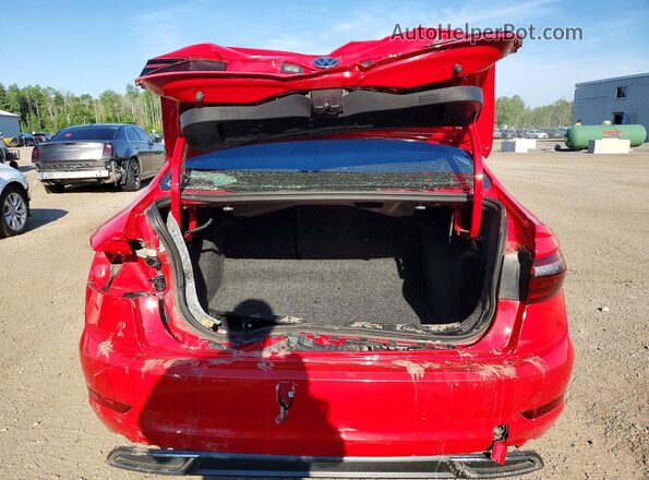 3VWE57BU0MM073756 2021 VOLKSWAGEN JETTA Red Вид ззаду