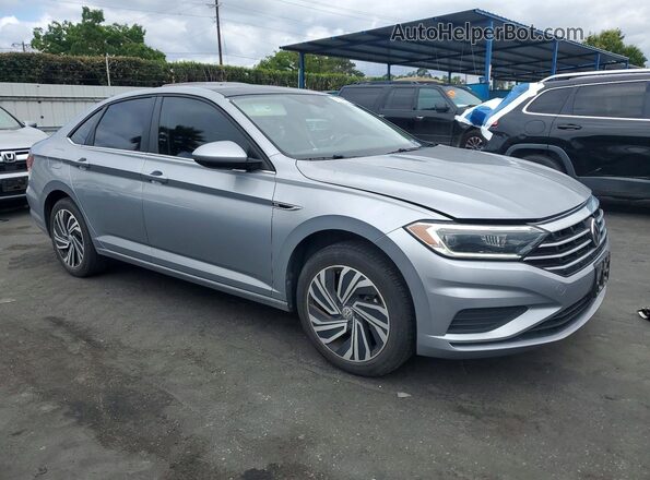 3VWE57BU0MM085471 2021 VOLKSWAGEN JETTA Silver Передня права чверть