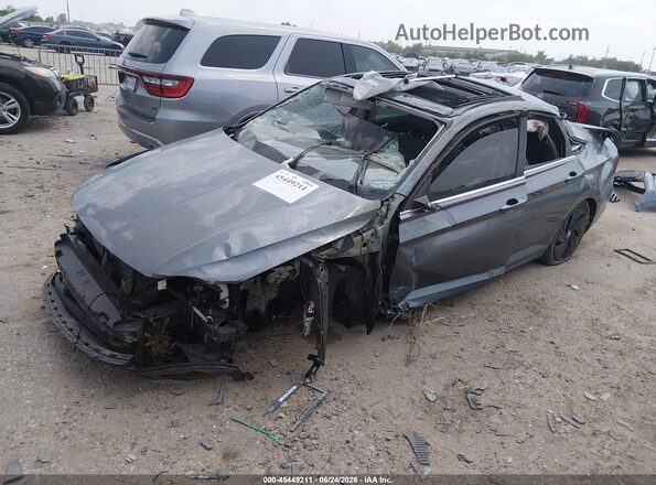 3VWE57BU0MM086510 2021 VOLKSWAGEN JETTA Gray Передня ліва чверть