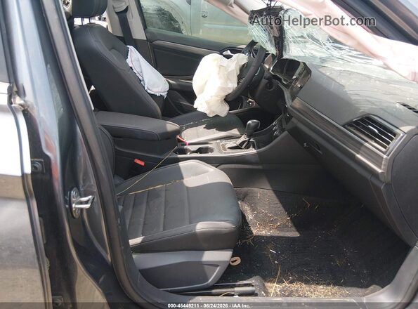 3VWE57BU0MM086510 2021 VOLKSWAGEN JETTA Gray Вид салону спереду