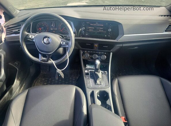 3VWE57BU1MM072437 2021 VOLKSWAGEN JETTA Black Dashboard view