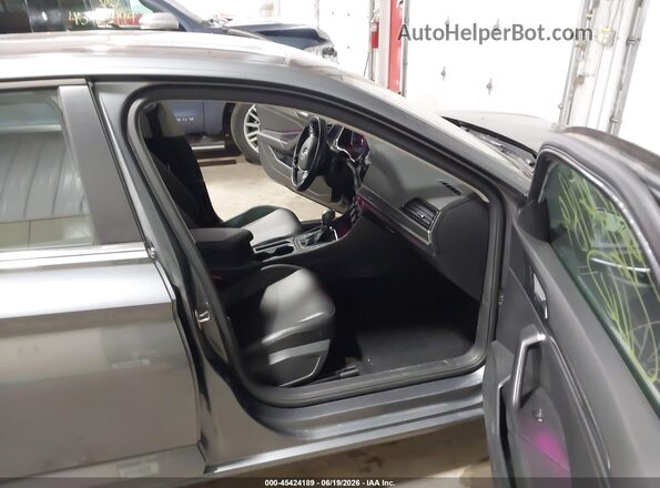 3VWE57BU3KM250037 2019 VOLKSWAGEN JETTA Gray Widok wnętrza z przodu