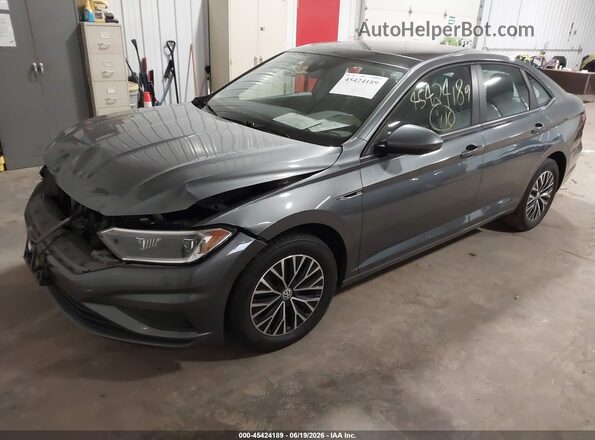 3VWE57BU3KM250037 2019 VOLKSWAGEN JETTA Gray Przód lewy