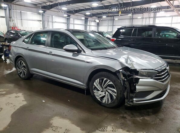 3VWE57BU4MM069984 2021 VOLKSWAGEN JETTA Silver Передня права чверть