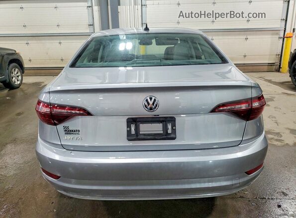 3VWE57BU4MM069984 2021 VOLKSWAGEN JETTA Silver Вид ззаду