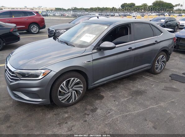 3VWE57BU4MM091306 2021 VOLKSWAGEN JETTA Gray Front left