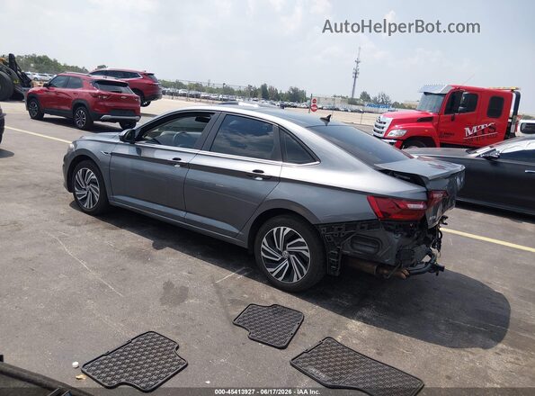 3VWE57BU4MM091306 2021 VOLKSWAGEN JETTA Gray Rear left