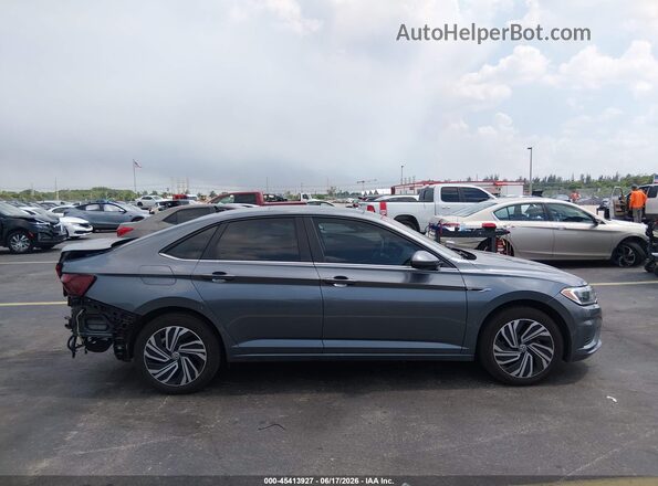 3VWE57BU4MM091306 2021 VOLKSWAGEN JETTA Gray Rear interior view