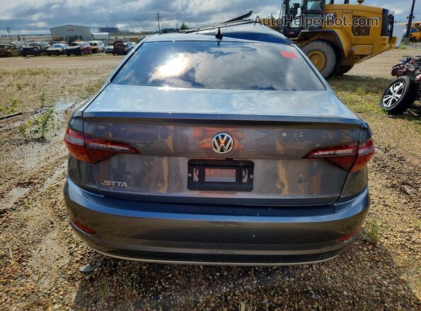 3VWE57BU5KM022640 2019 VOLKSWAGEN JETTA Серый Вид сзади