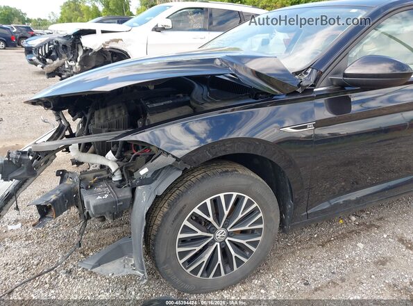 3VWE57BU7KM246766 2019 VOLKSWAGEN JETTA Black Front view