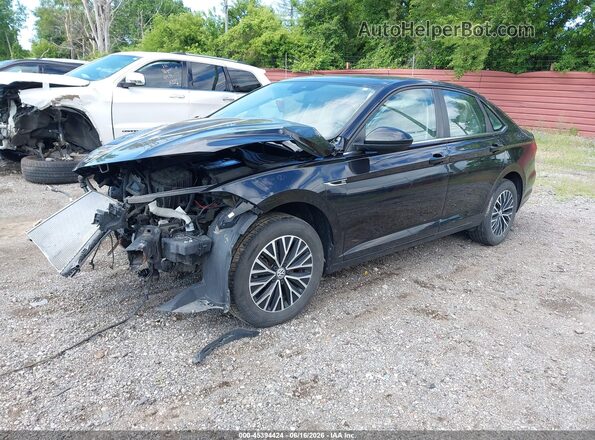 3VWE57BU7KM246766 2019 VOLKSWAGEN JETTA Black Front left