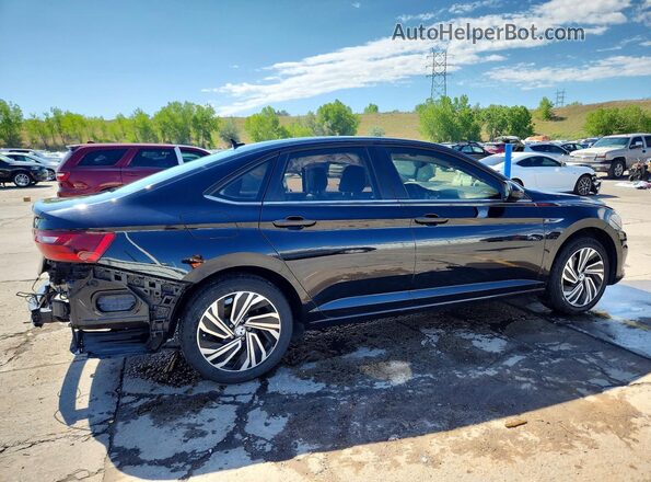 3VWE57BU7MM033318 2021 VOLKSWAGEN JETTA Black Հետևի աջ