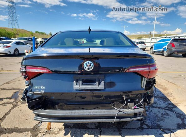 3VWE57BU7MM033318 2021 VOLKSWAGEN JETTA Black Հետևի տեսք