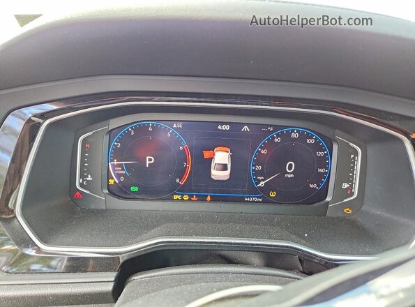 3VWE57BU7MM037112 2021 VOLKSWAGEN JETTA Black Instrument cluster view