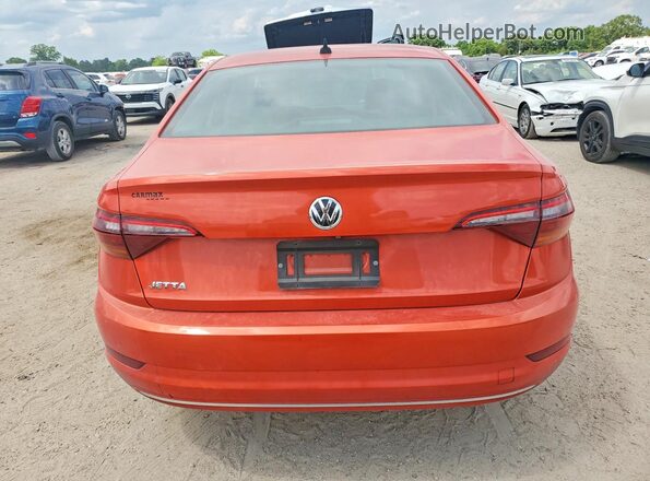 3VWE57BU8KM013446 2019 VOLKSWAGEN JETTA Orange Vista trasera