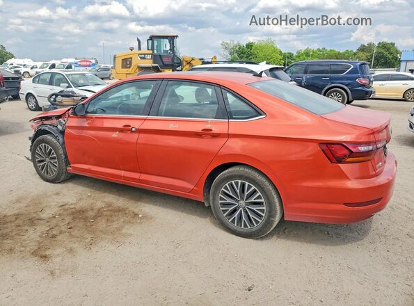 3VWE57BU8KM013446 2019 VOLKSWAGEN JETTA Orange Trasero izquierdo
