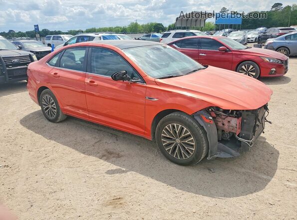 3VWE57BU8KM013446 2019 VOLKSWAGEN JETTA Orange Delantero derecho