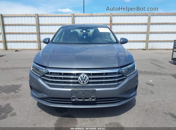 3VWE57BU8KM102207 2019 VOLKSWAGEN JETTA Gray Widok wnętrza z tyłu