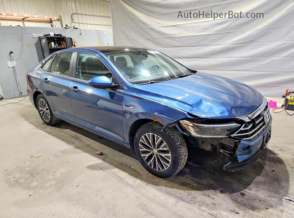 3VWE57BU9KM097602 2019 VOLKSWAGEN JETTA Синий 