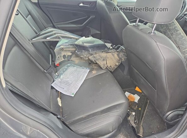 3VWE57BU9KM218953 2019 VOLKSWAGEN JETTA Gray უკანა სავარძლების ხედი