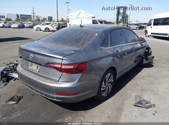 3VWE57BU9MM041887 2021 VOLKSWAGEN JETTA Gray Rear right