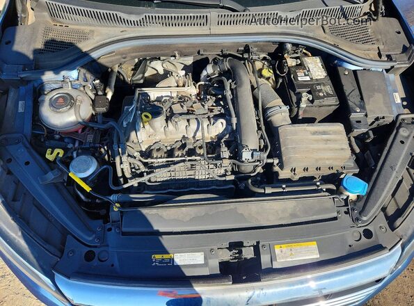 3VWE57BU9MM047401 2021 VOLKSWAGEN JETTA Синий Вид задней части салона
