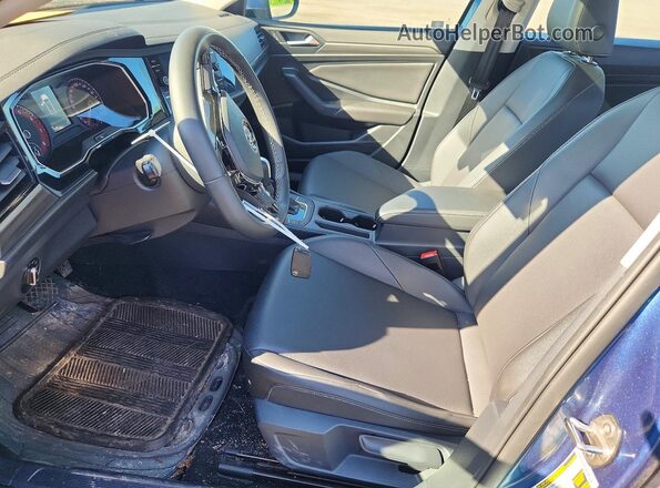 3VWE57BU9MM047401 2021 VOLKSWAGEN JETTA Синий Вид салона спереди