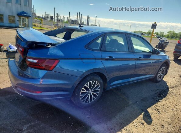 3VWE57BU9MM047401 2021 VOLKSWAGEN JETTA Синий Задняя правая четверть