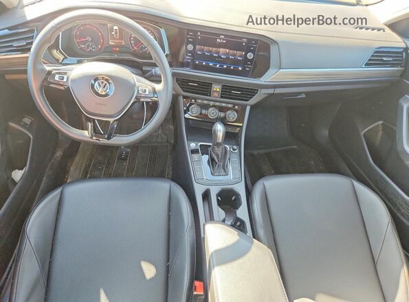 3VWE57BU9MM047401 2021 VOLKSWAGEN JETTA Синий Вид панели приборов