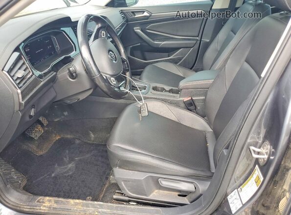 3VWEB7BU3KM267428 2019 VOLKSWAGEN JETTA Gray Widok wnętrza z przodu