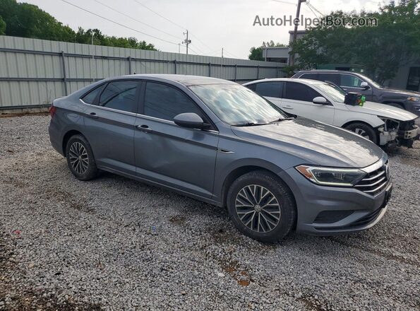 3VWEB7BU3KM267428 2019 VOLKSWAGEN JETTA Gray Przód prawy