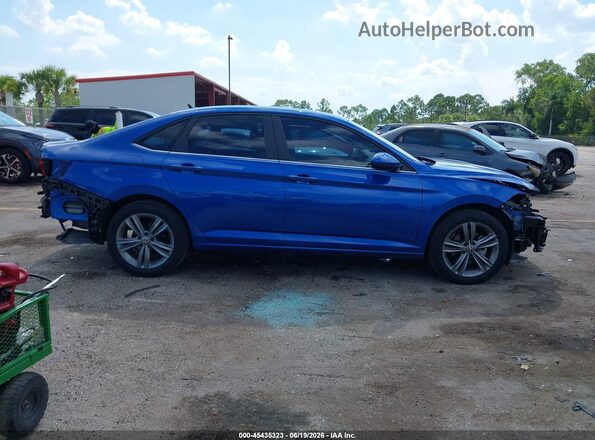 3VWEM7BU2RM027100 2024 VOLKSWAGEN JETTA Blue Widok wnętrza 360 stopni