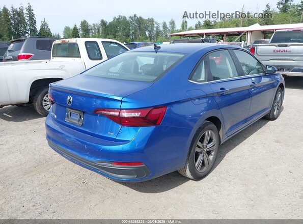 3VWEM7BU2RM082632 2024 VOLKSWAGEN JETTA Blue Հետևի աջ
