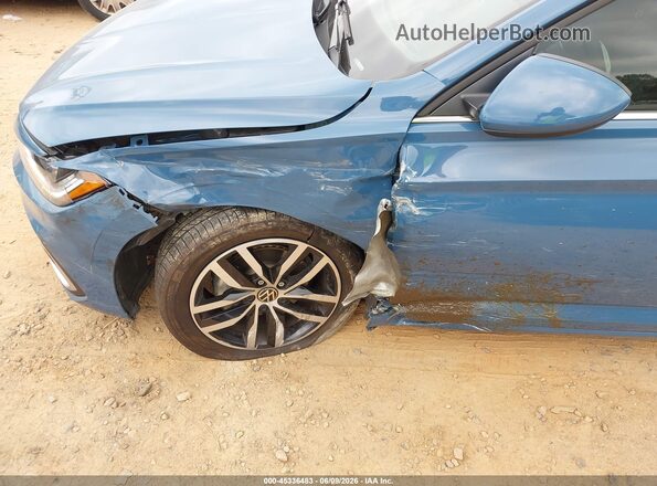 3VWEX7BU8SM057554 2025 VOLKSWAGEN JETTA Blue Widok z przodu
