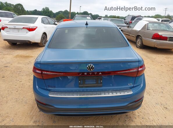 3VWEX7BU8SM057554 2025 VOLKSWAGEN JETTA Blue 