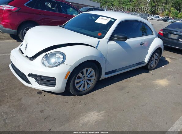 3VWF17AT0HM627506 2017 VOLKSWAGEN BEETLE White Առջևի ձախ երեք քառորդ տեսարան