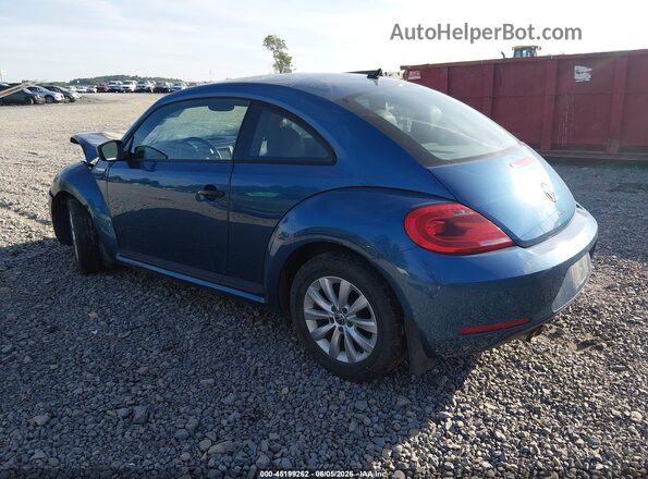 3VWF17AT3GM607443 2016 VOLKSWAGEN BEETLE Blue Հետևի ձախ