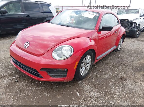 3VWF17AT4HM610935 2017 VOLKSWAGEN BEETLE Красный Передняя левая четверть