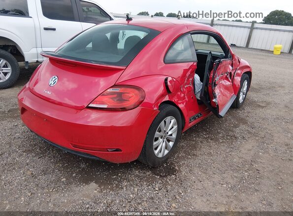 3VWF17AT4HM610935 2017 VOLKSWAGEN BEETLE Красный Задняя правая четверть