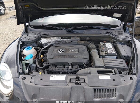 3VWF17AT4HM611647 2017 VOLKSWAGEN BEETLE Black უკანა ხედი