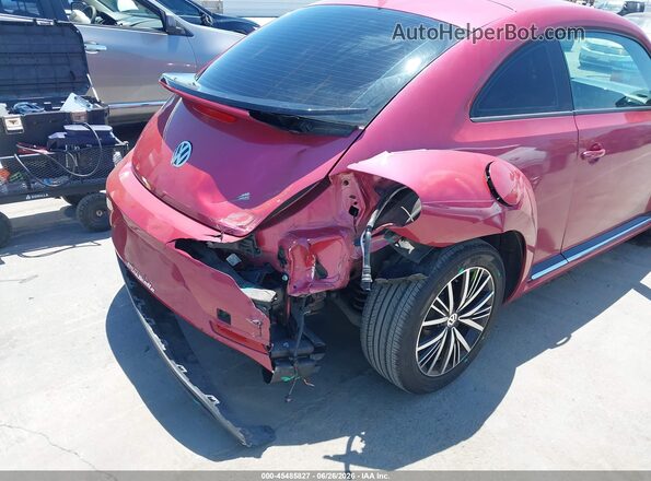 3VWF17AT7HM606698 2017 VOLKSWAGEN BEETLE Burgundy Front view