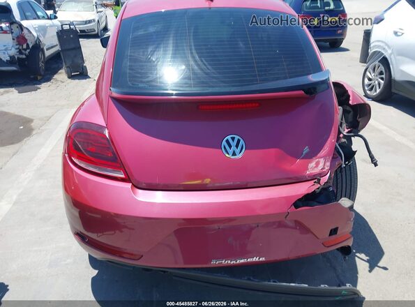 3VWF17AT7HM606698 2017 VOLKSWAGEN BEETLE Burgundy 