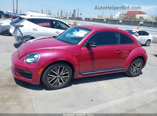3VWF17AT7HM606698 2017 VOLKSWAGEN BEETLE Burgundy 360 interior view
