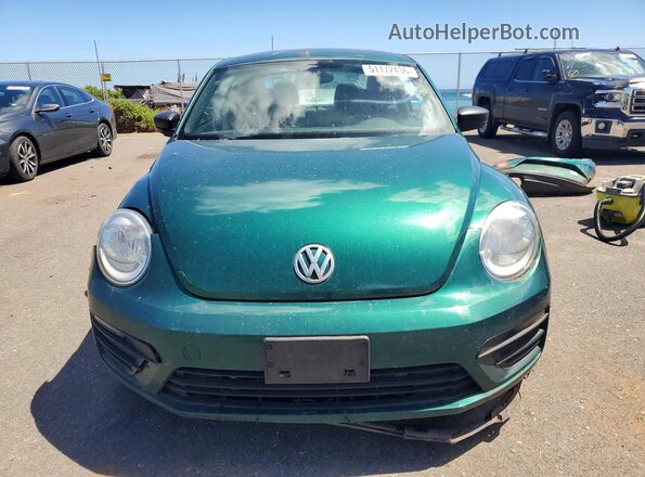 3VWF17AT7HM618625 2017 VOLKSWAGEN BEETLE Green Widok z przodu