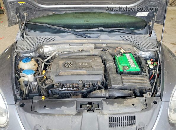 3VWF17AT8GM602187 2016 VOLKSWAGEN BEETLE Silver Vista interior trasera