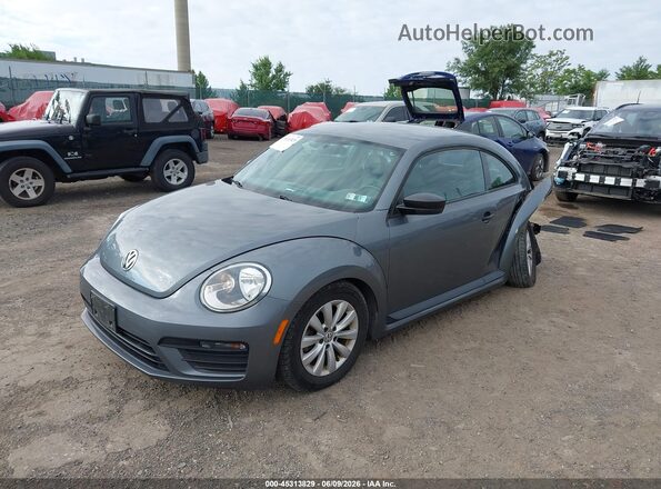 3VWF17AT8HM618665 2017 VOLKSWAGEN BEETLE Серый Передняя левая четверть